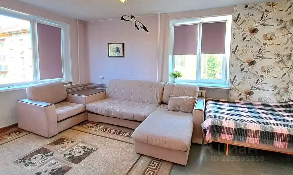 1-к кв. Карелия, Петрозаводск ул. Анохина, 37Б (33.0 м) - Фото 0
