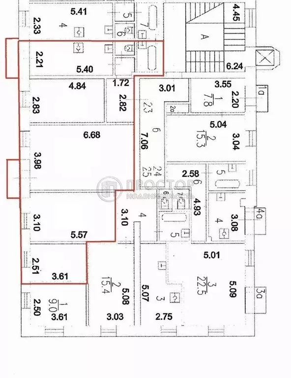 4-к кв. Москва Мансуровский пер., 10С2 (90.0 м) - Фото 1