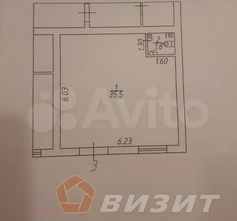 Торговая площадь в Крутых Ключах на 1 линии, 37 м - Фото 0