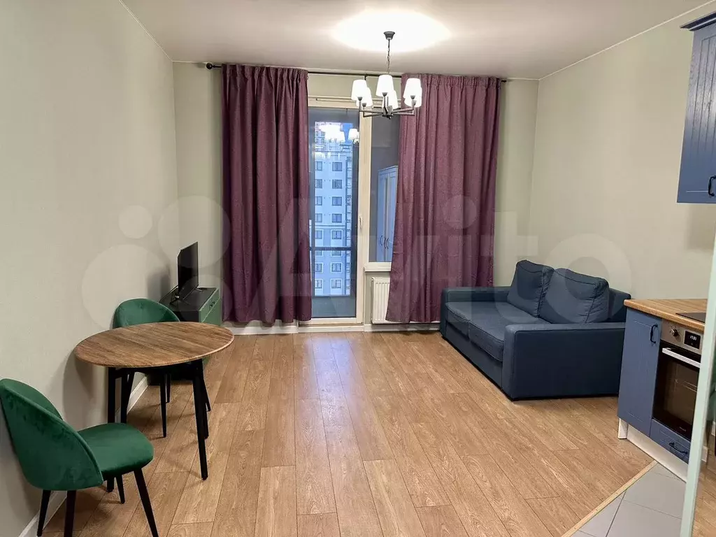 Квартира-студия, 27 м, 14/14 эт. - Фото 1