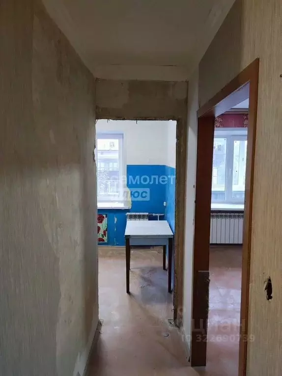 1-к кв. Липецкая область, Липецк Волгоградская ул., 1 (32.6 м) - Фото 2