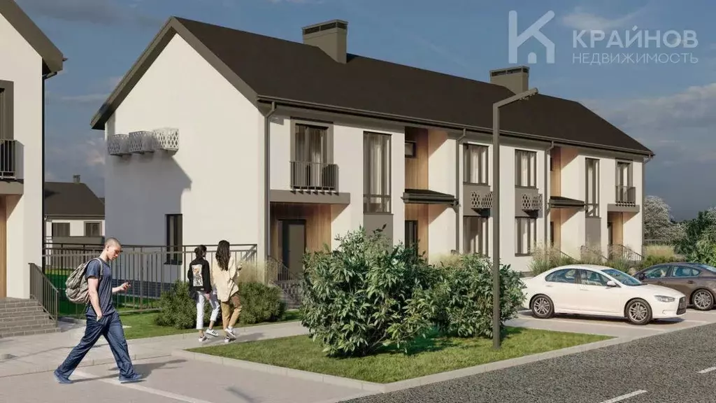 Таунхаус в Воронежская область, Семилукский район, Губаревское с/пос, ... - Фото 1