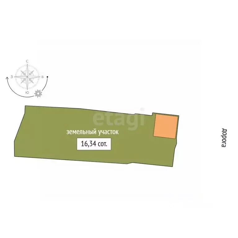 Дом в Челябинская область, Кыштым пл. Карла Маркса (33 м) - Фото 2