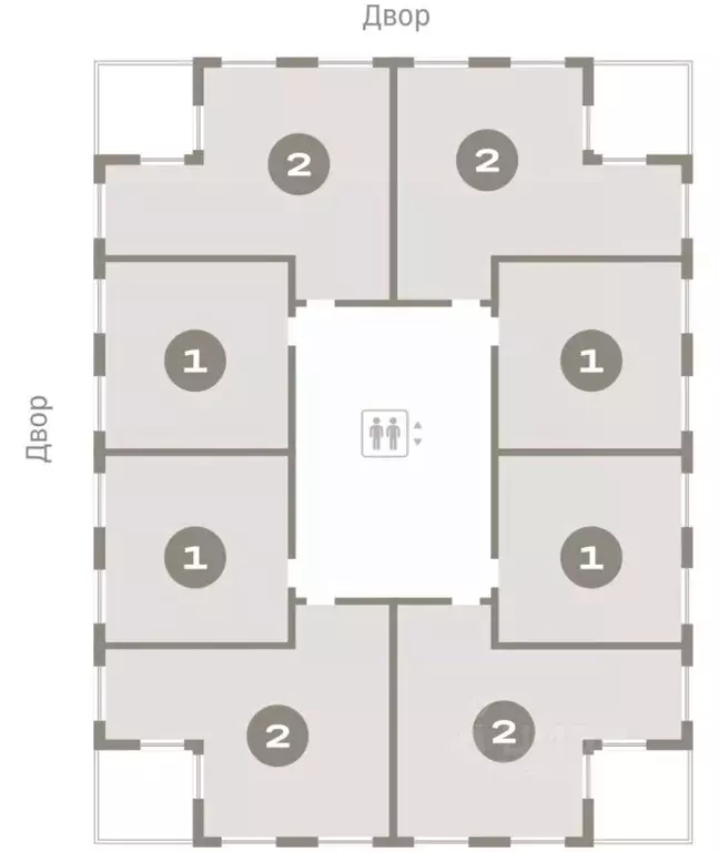 2-к кв. Свердловская область, Екатеринбург ул. Гастелло, 14 (65.52 м) - Фото 2