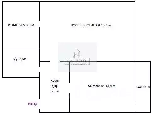 3-к кв. Челябинская область, Челябинск ул. Профессора Благих, 59 (65.7 ... - Фото 2