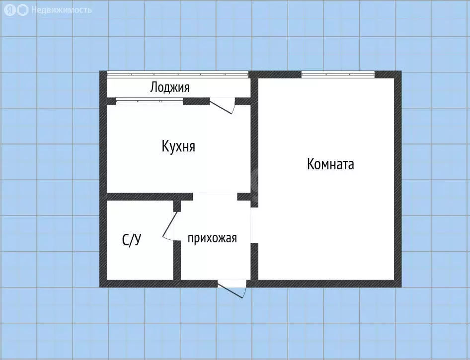 1-комнатная квартира: Оренбург, Пролетарская улица, 288/1 (33 м) - Фото 1