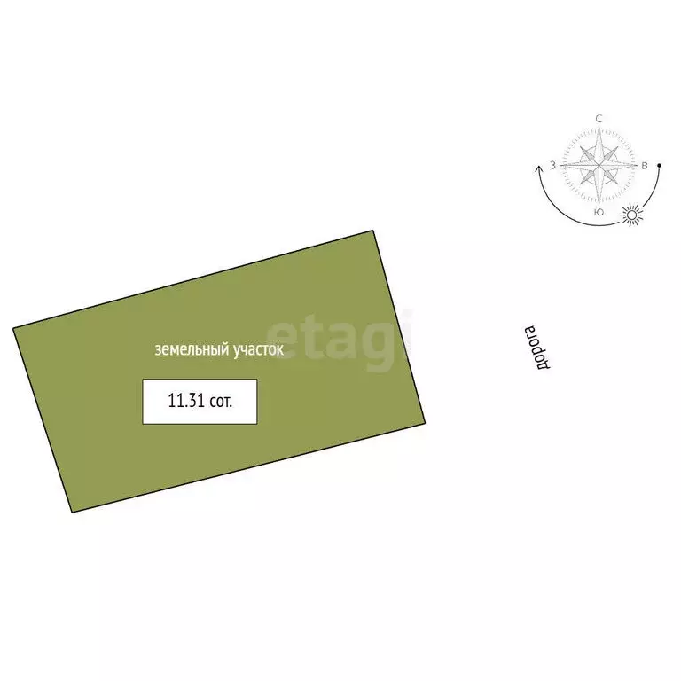 Дом в село Кичигино, улица Л.И. Угрюмовой (31.4 м) - Фото 1