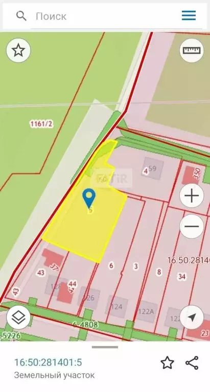 Участок в Казань, Уссурийская улица (13 м) - Фото 0