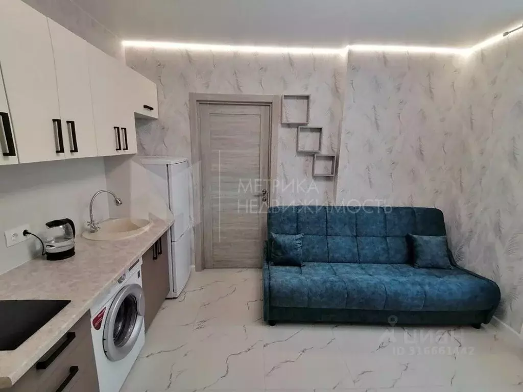 1-к кв. Тюменская область, Тюмень Харьковская ул., 74 (32.0 м) - Фото 0