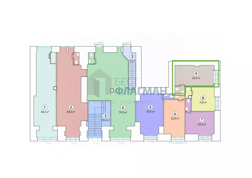 Помещение свободного назначения в Москва 1-я Тверская-Ямская ул., 11 ... - Фото 2