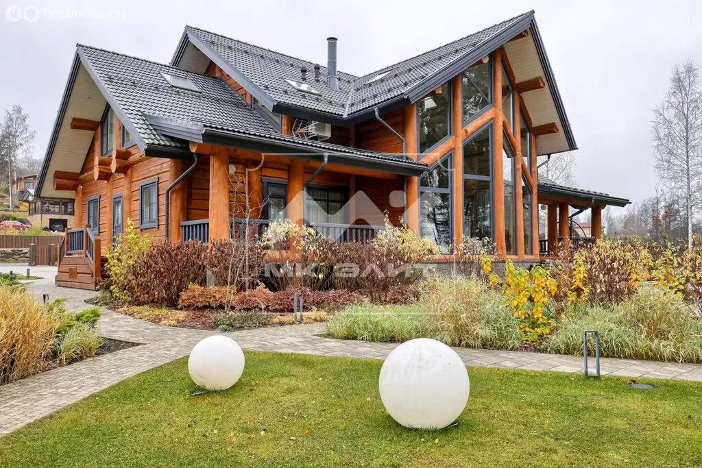 Дом в Приозерский район, Петровское сельское поселение, деревня Овраги ... - Фото 1