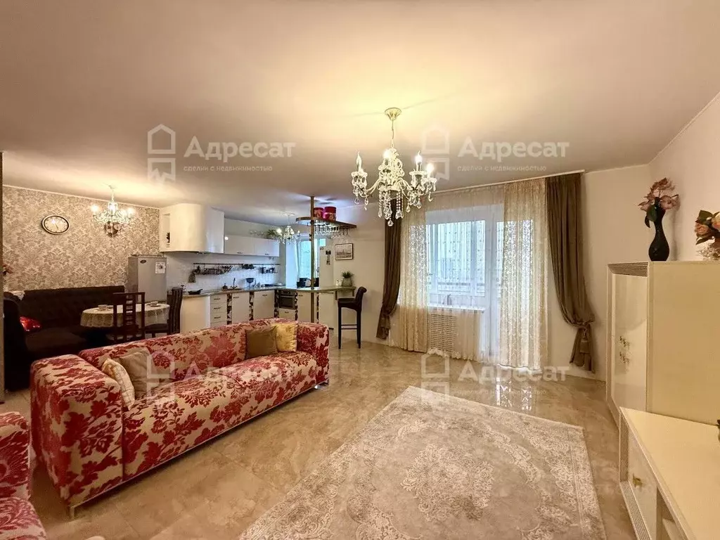 2-к кв. Волгоградская область, Волгоград просп. Имени В.И. Ленина, 57 ... - Фото 2