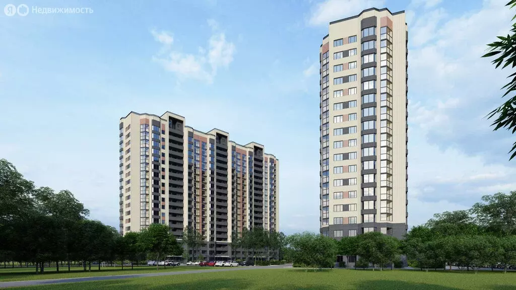 2-комнатная квартира: Липецк, ул. Минская, 6А, к. 1, к. 2 (56.6 м) - Фото 1