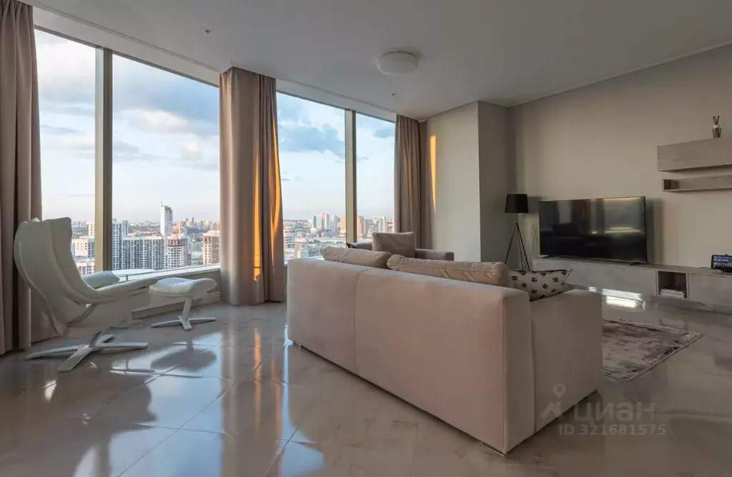 3-к кв. Свердловская область, Екатеринбург ул. Бориса Ельцина, 6 ... - Фото 2