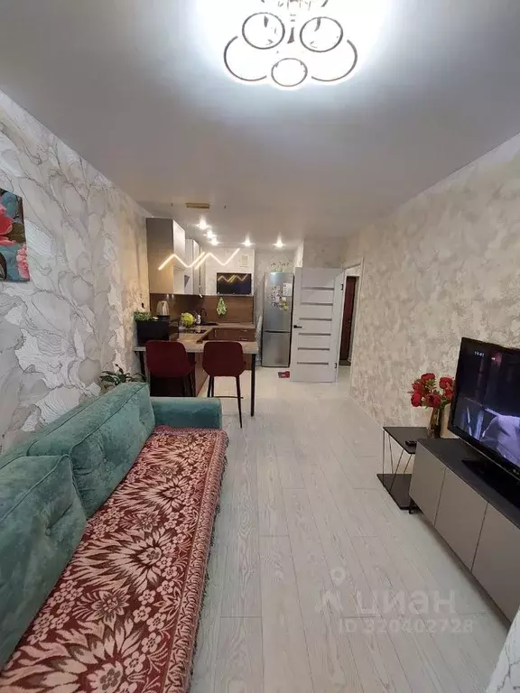 1-к кв. Псковская область, Псков ул. Ижорского Батальона, 17 (36.3 м) - Фото 1