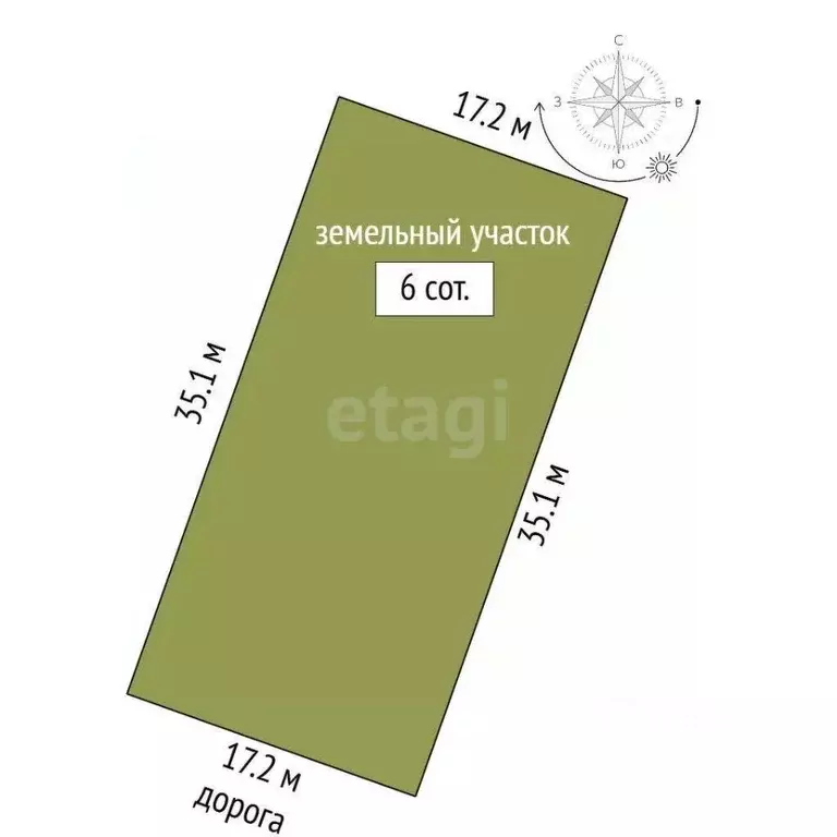 Участок в Ханты-Мансийский АО, Ханты-Мансийск Восточный мкр,  (6.0 ... - Фото 1