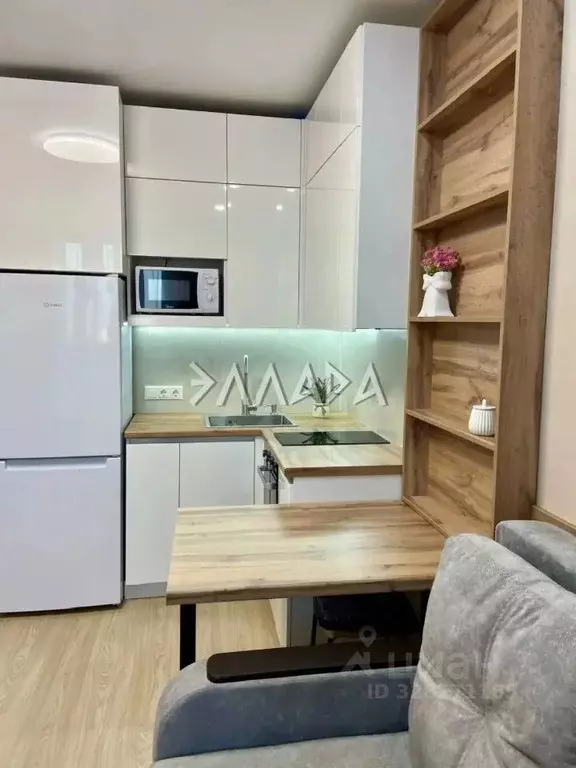 Студия Ростовская область, Ростов-на-Дону Берберовка мкр, ул. ... - Фото 1