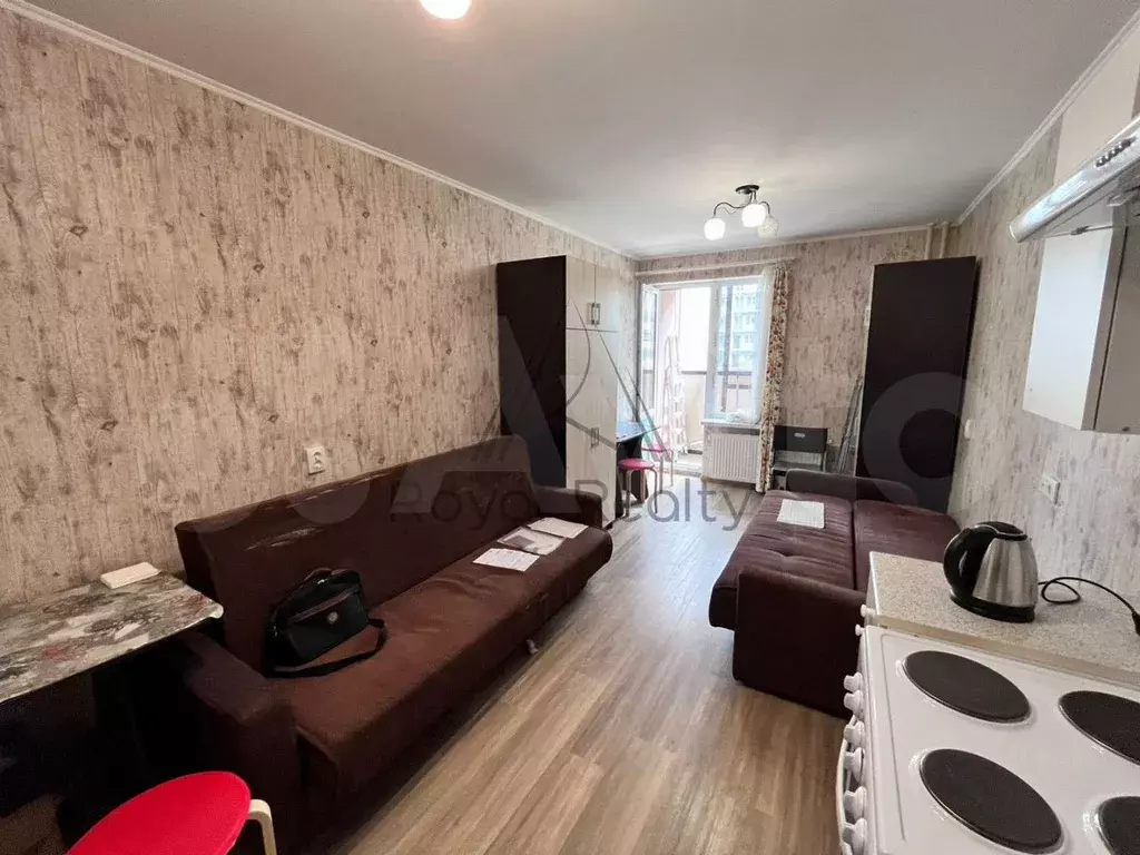 Квартира-студия, 25 м, 3/17 эт. - Фото 1