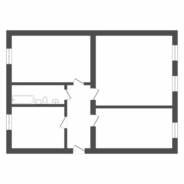 3-комнатная квартира: Ставрополь, Ленинский район, микрорайон № 8, ... - Фото 0
