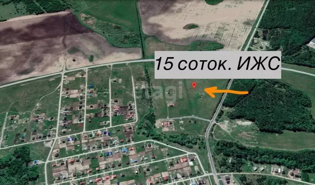 Участок в Тюменская область, с. Нижняя Тавда ул. Трактовая (15.0 сот.) - Фото 1