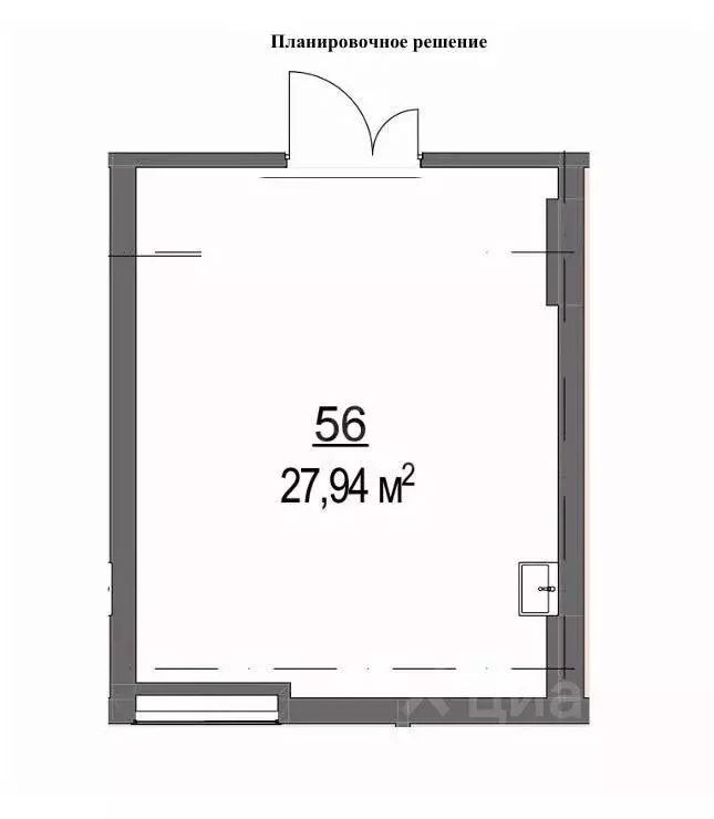 Помещение свободного назначения в Татарстан, Казань проезд Яраткан, 1 ... - Фото 2