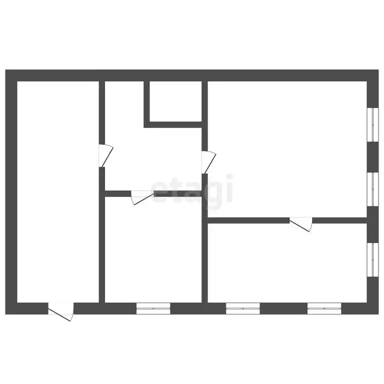 Дом в Алапаевск, улица Пушкина (43 м) - Фото 1