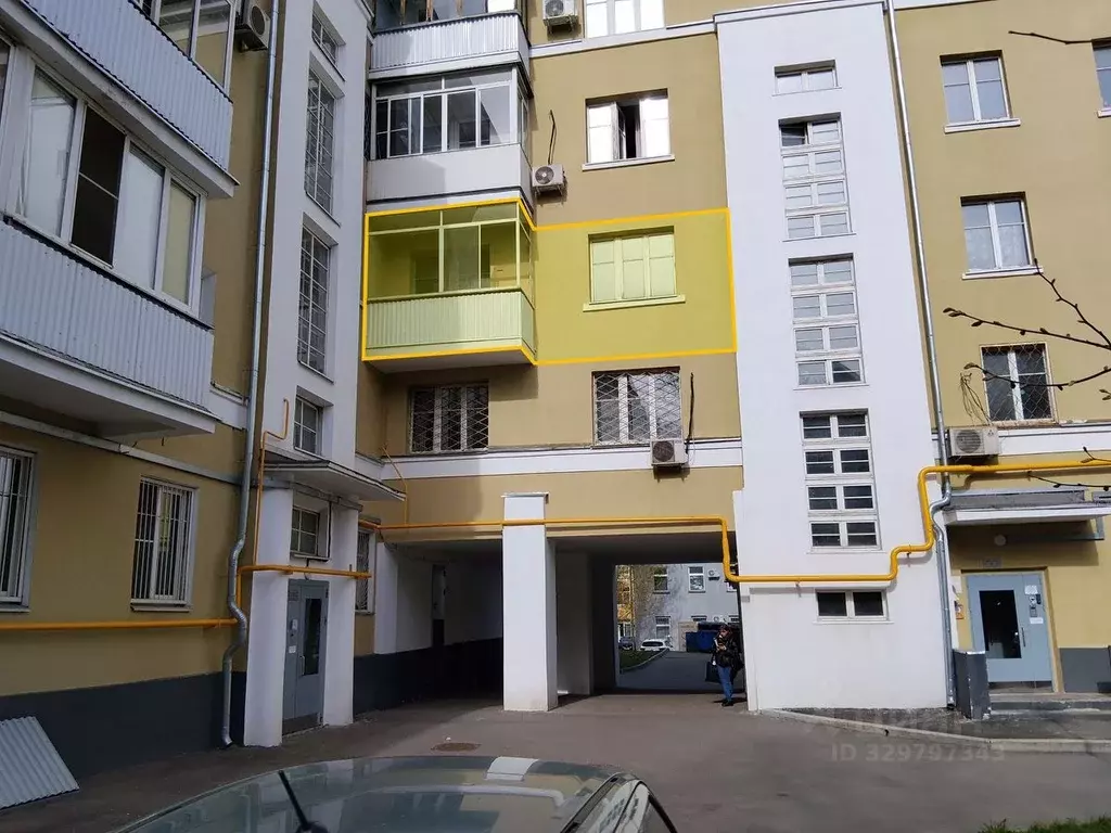 1-к кв. Москва Студенческая ул., 42 (32.7 м) - Фото 2