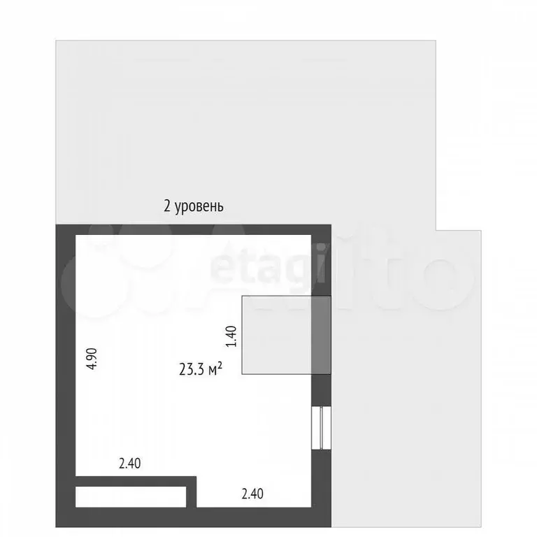 3-к. квартира, 84 м, 3/3 эт. - Фото 1