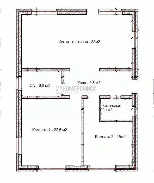 Дом в Адыгея, Тахтамукайский район, Козет аул ул. Хаджохская, 11 (88 ... - Фото 2