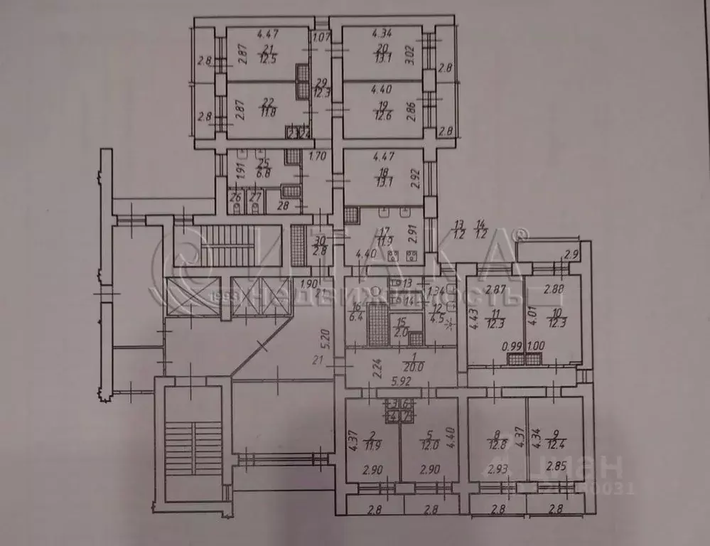Комната Санкт-Петербург ул. Коллонтай, 7/2 (12.0 м) - Фото 1