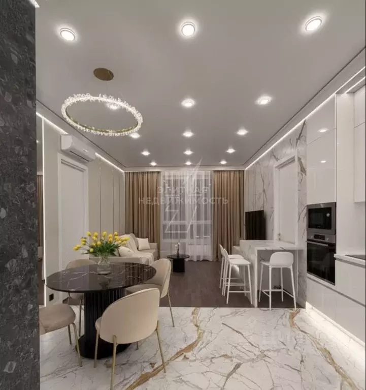 3-к кв. Санкт-Петербург ул. Малая Зеленина, 4 (105.0 м) - Фото 1