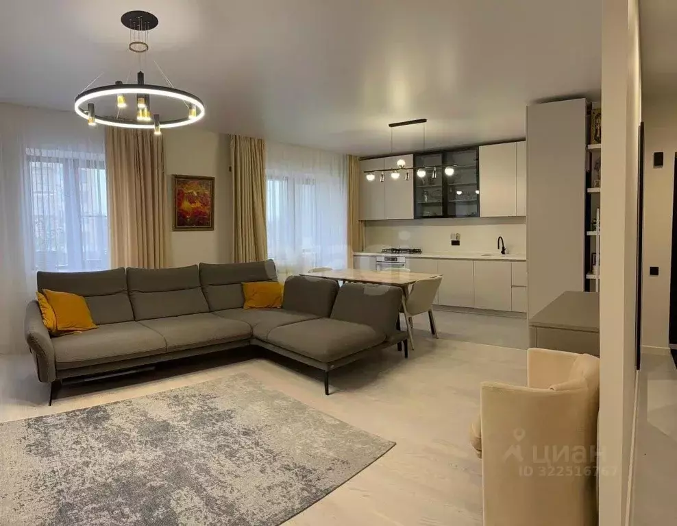 1-к кв. Вологодская область, Вологда ул. Леденцова, 11 (67.0 м) - Фото 2