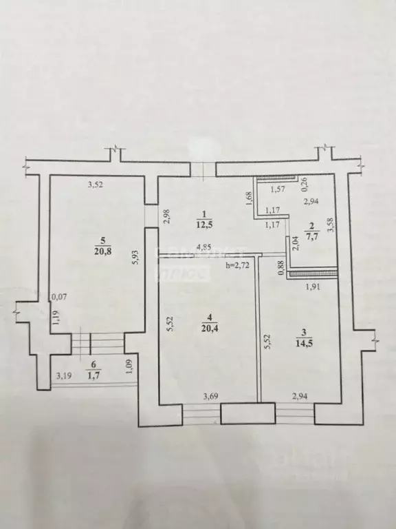 2-к кв. Забайкальский край, Чита Ангарская ул., 17 (78.0 м) - Фото 2