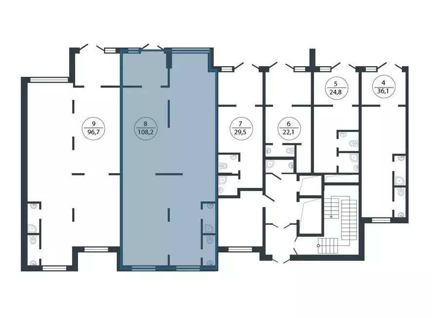 Помещение свободного назначения (108.2 м) - Фото 2