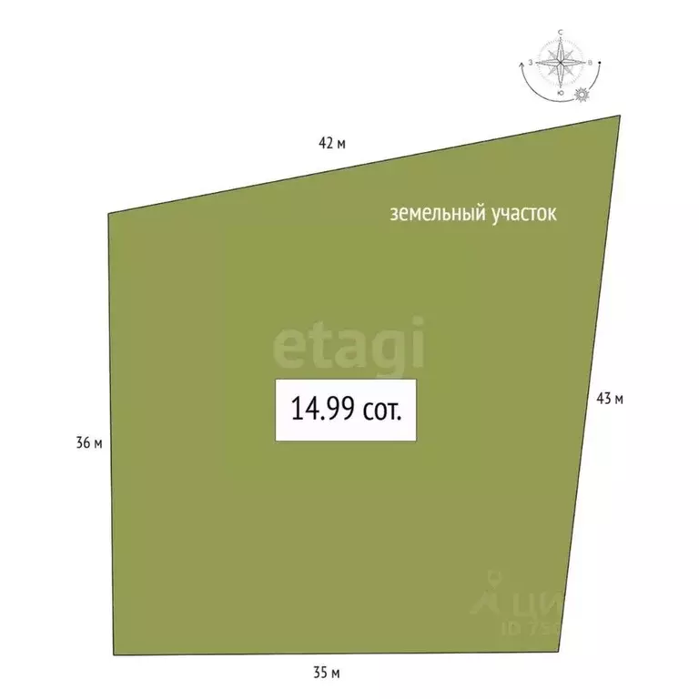 Участок в Алтай, Шебалинский район, с. Шебалино Почтовая ул. (14.99 ... - Фото 2