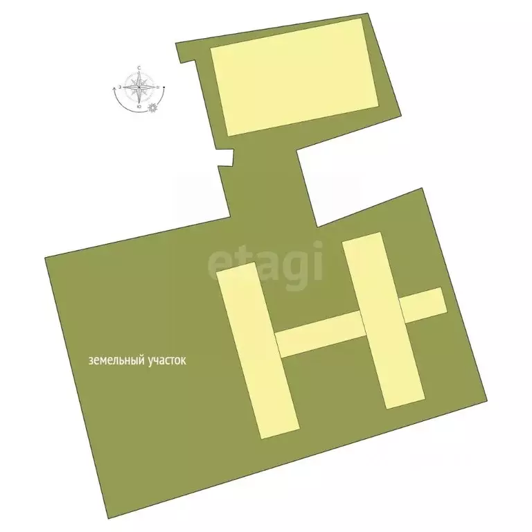 Склад в Новосибирская область, Ордынский район, пос. Чернаково ул. ... - Фото 2