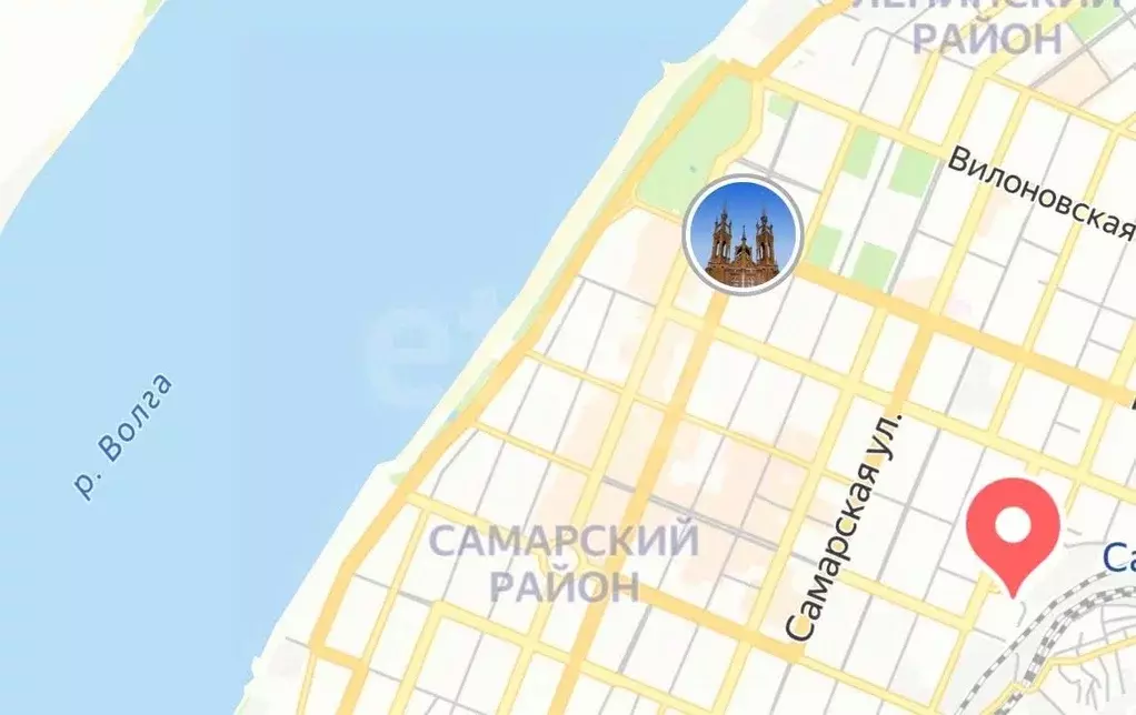 2-к кв. Самарская область, Самара пер. Тургенева, 25 (41.8 м) - Фото 1