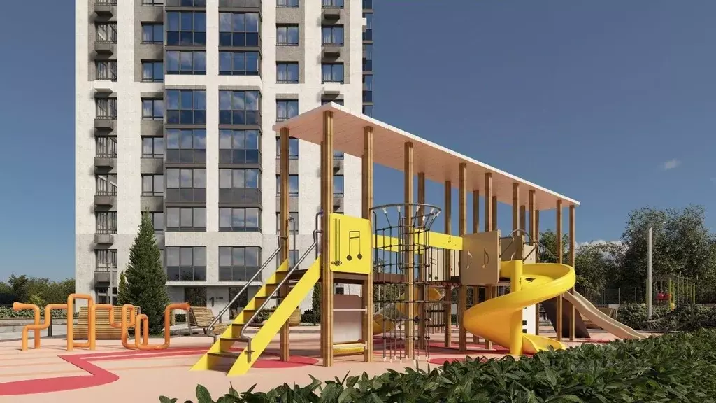 Студия Липецкая область, Липецк Манеж мкр, Дуэт жилой комплекс (29.9 ... - Фото 2