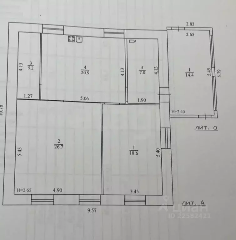 Дом в Удмуртия, Воткинский район, с. Июльское Центральная ул., 60 (79 ... - Фото 1
