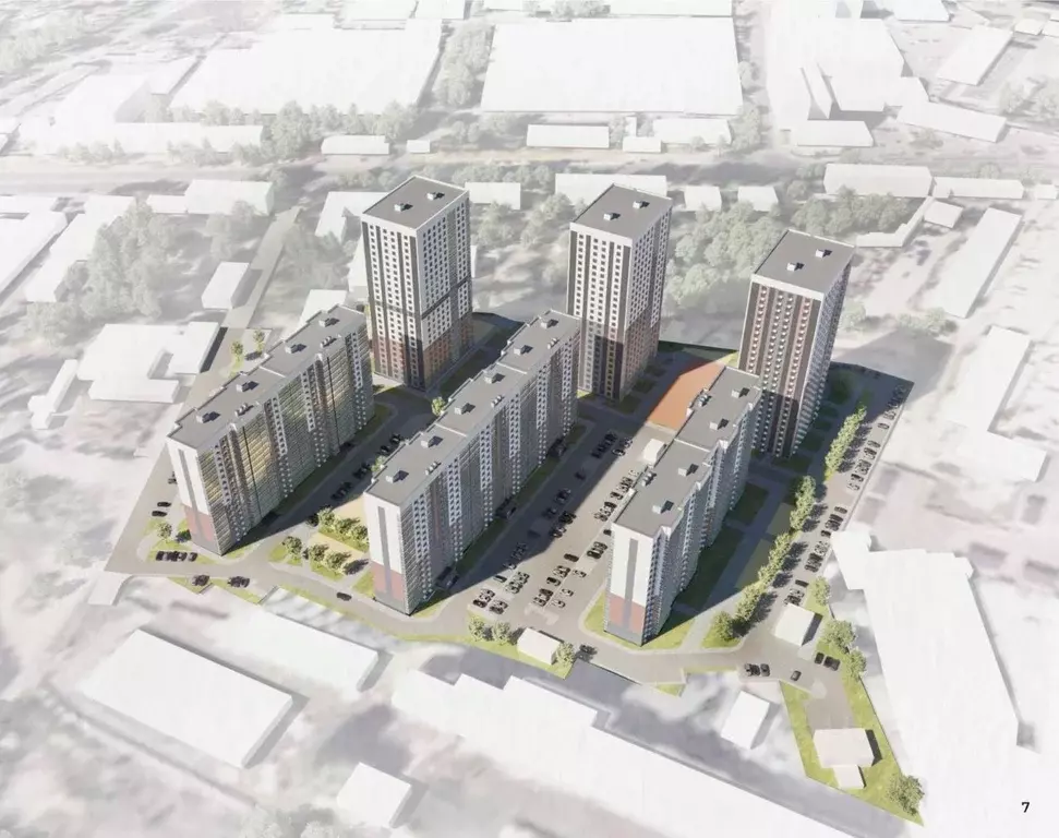 1-к кв. Воронежская область, Воронеж Городские Истории жилой комплекс ... - Фото 1