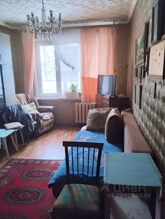 2-к кв. Тверская область, Тверь ул. Веселова, 34/28 (48.0 м) - Фото 0