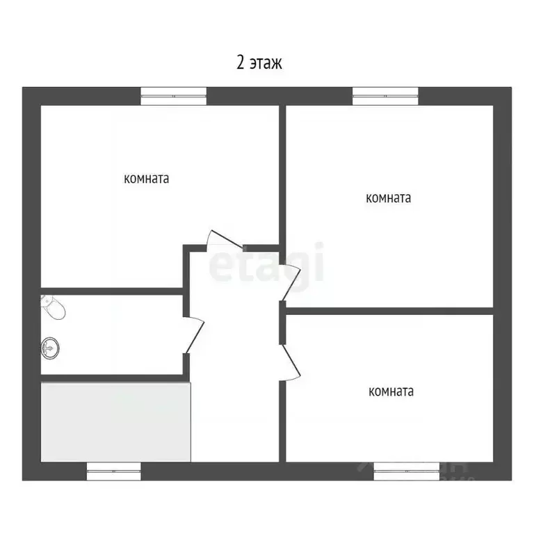 Дом в Тюменская область, Тюменский муниципальный округ, д. Решетникова ... - Фото 1