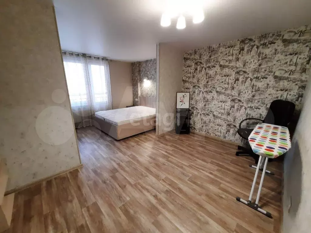 1-к. квартира, 50 м, 5/17 эт. - Фото 1