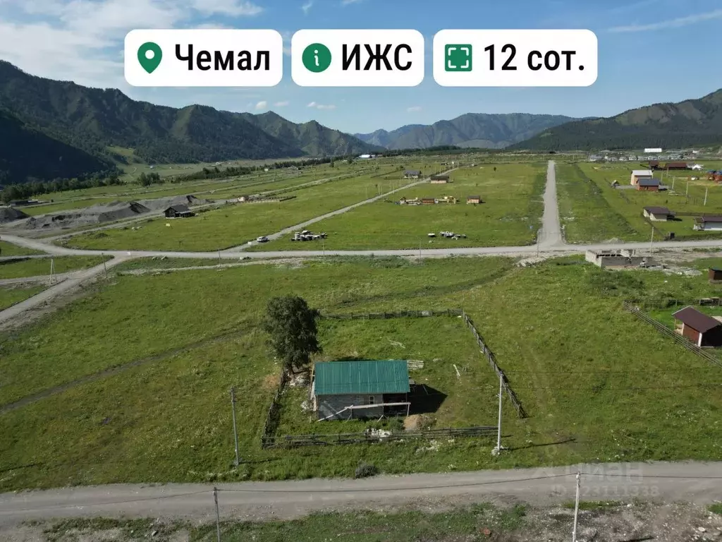 Дом в Алтай, Чемальский район, с. Чемал ул. В.П. Труфанова, 18 (60 м) - Фото 1