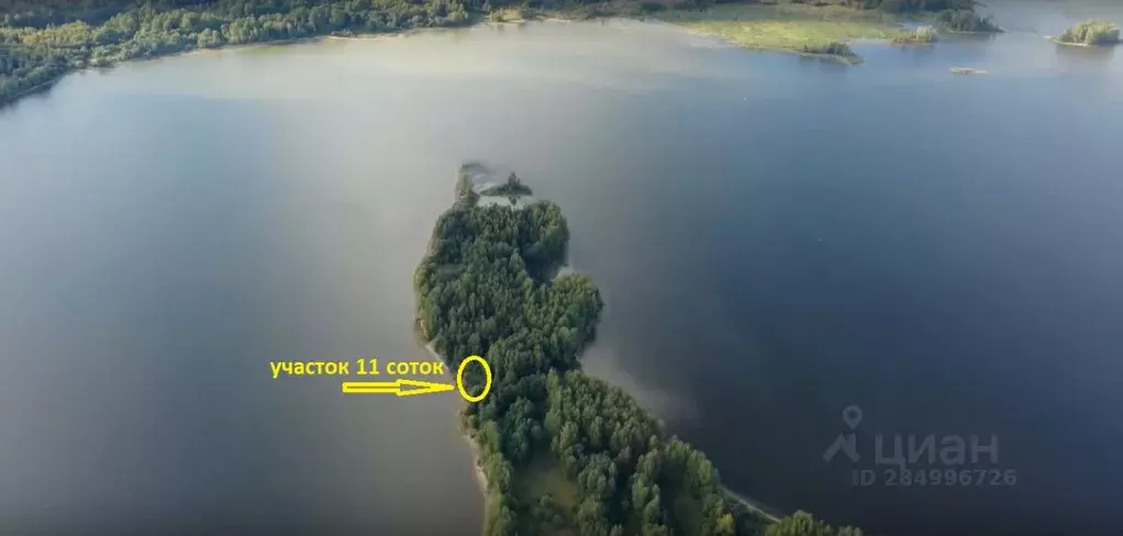 Участок в Тверская область, Осташковский муниципальный округ, д. ... - Фото 1