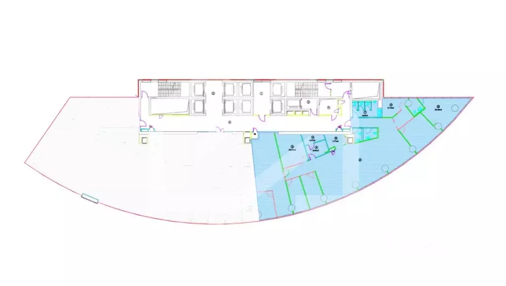 Помещение свободного назначения в Москва наб. Пресненская, 10блокВ ... - Фото 2