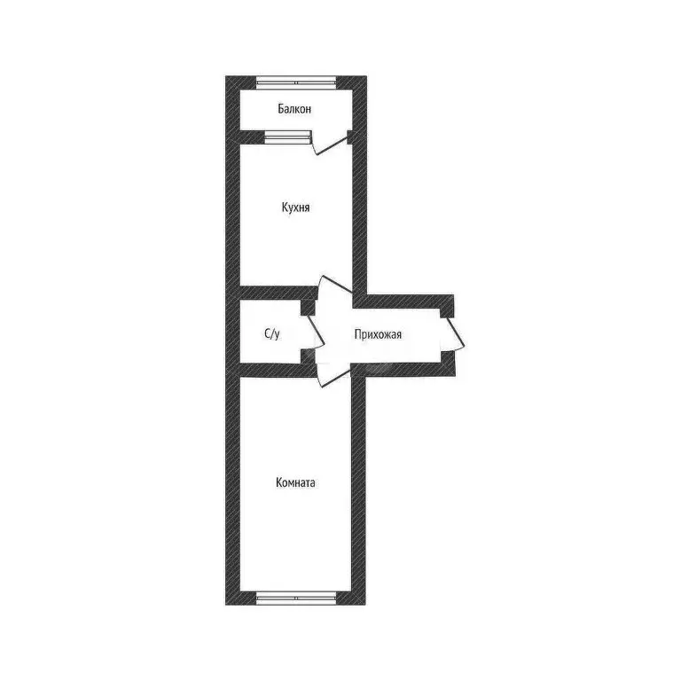 1-комнатная квартира: Новая Адыгея, Бжегокайская улица, 29/1Б (40.4 м) - Фото 0