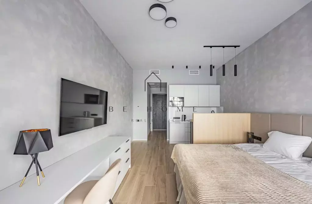 Студия Санкт-Петербург наб. Макарова, 58 (28.9 м) - Фото 0