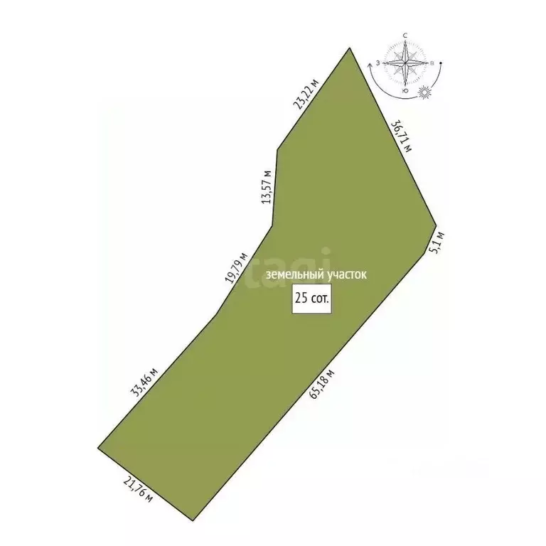 Участок в Амурская область, Благовещенск Игнатьевское ш. (25.0 сот.) - Фото 2