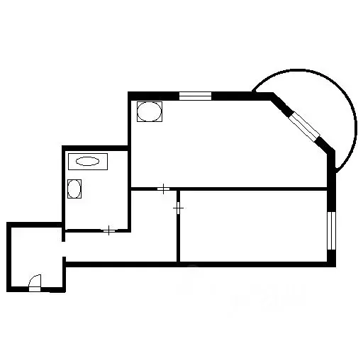 2-к кв. Новосибирская область, Новосибирск Дачная ул., 5 (61.0 м) - Фото 2
